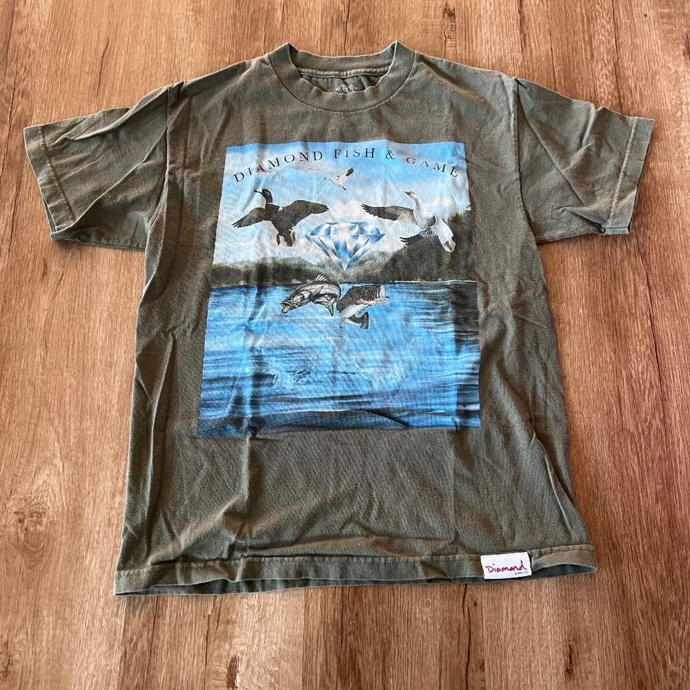 Diamond graphic t-shirt